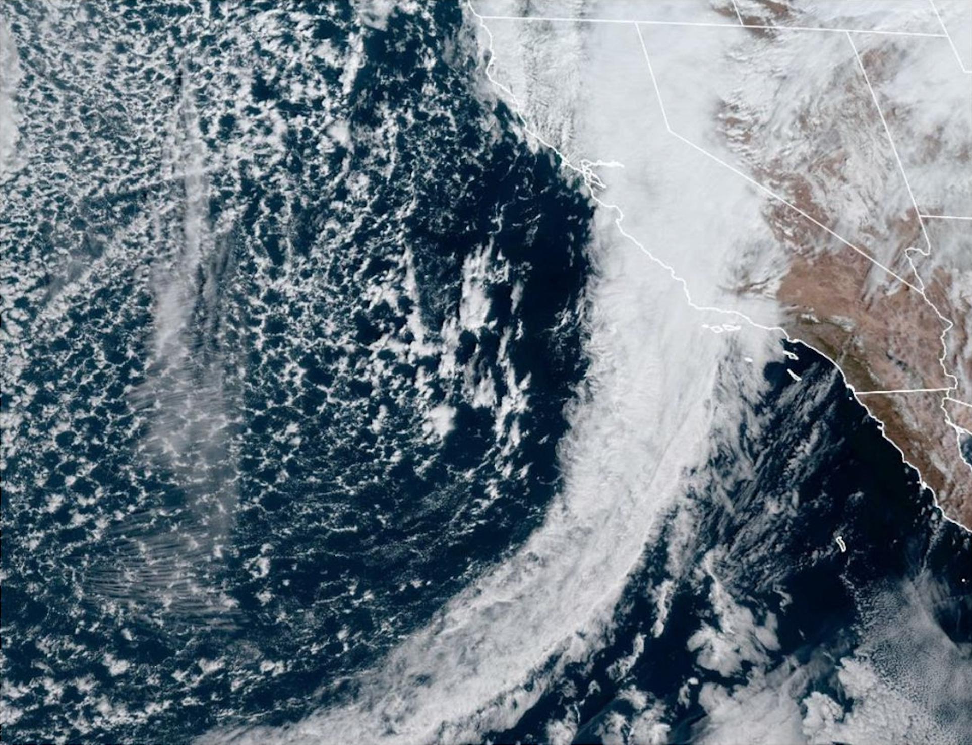 Atmospheric River Satellite Image Atmospheric River Satellite Image
