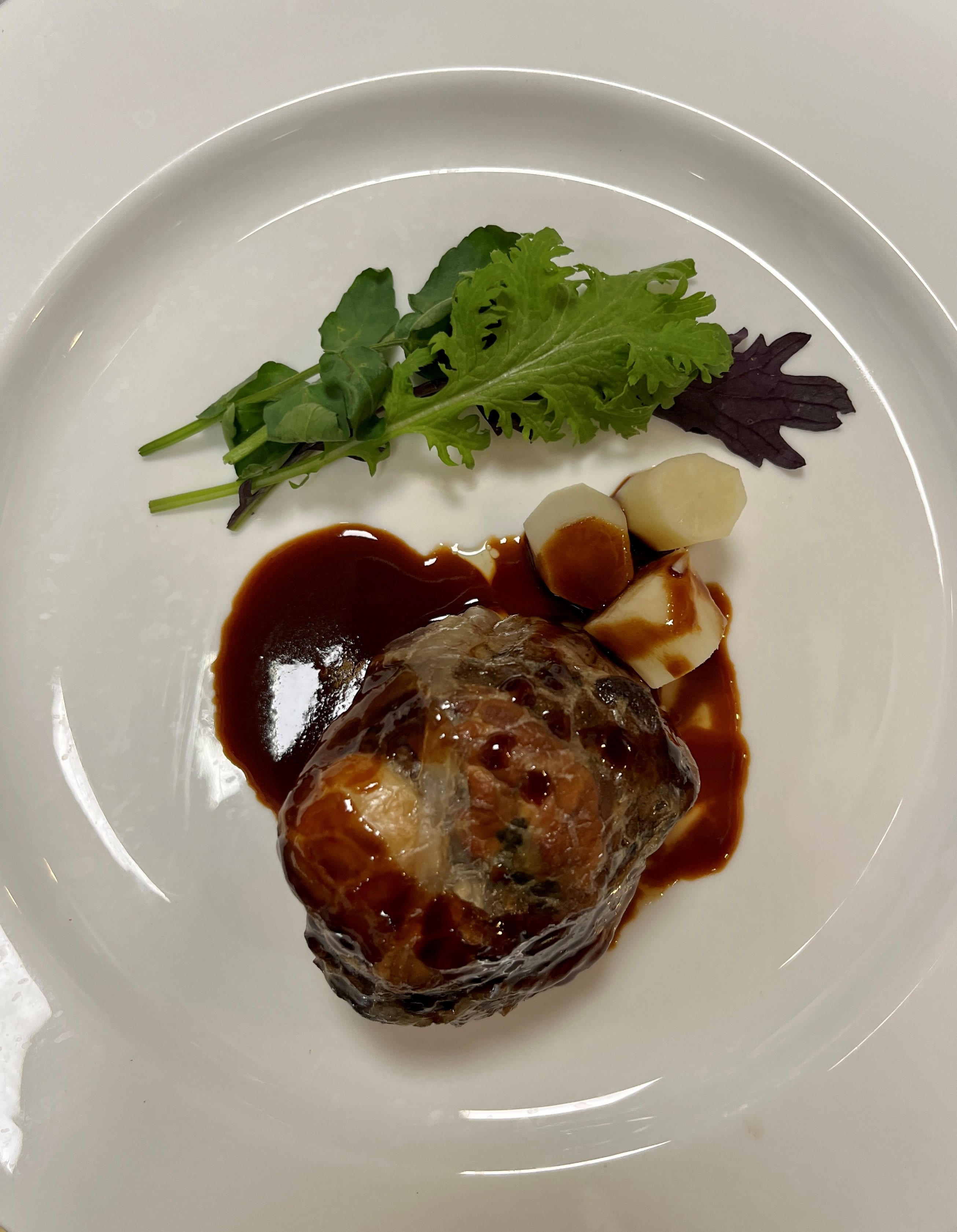 Woodberry Dinner - Beef with oyster course Woodberry Dinner - Beef with oyster course