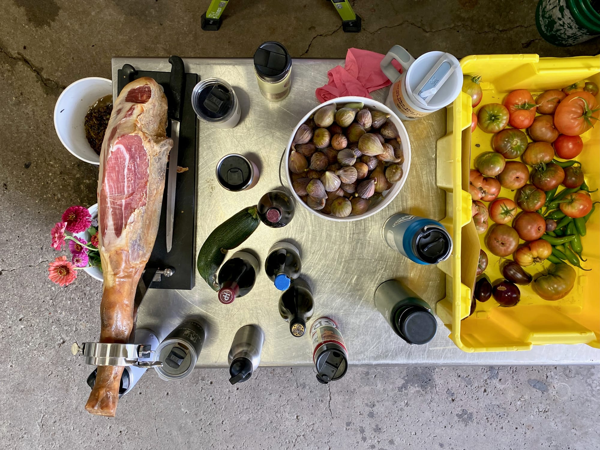 Harvest Journal 2025 Table with Prosciutto