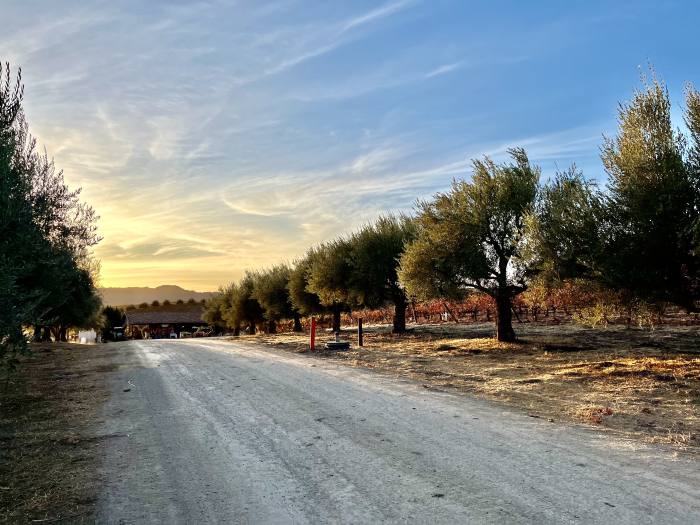 November sunsets - road to straw bale November sunsets - road to straw bale