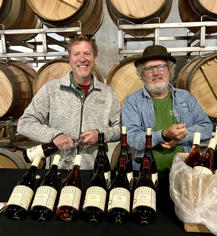 Jason and Neil at Hospice du Rhone 2024 Jason and Neil at Hospice du Rhone 2024