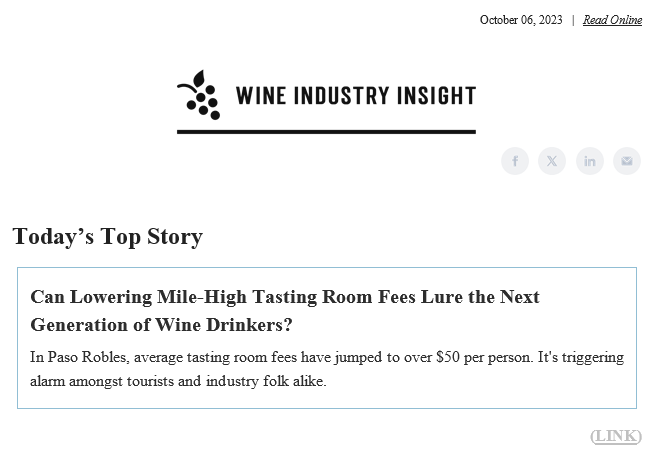 Wine Industry Insight Paso Robles Fees Wine Industry Insight Paso Robles Fees