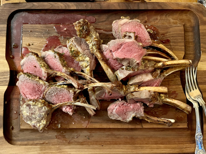 Vermont Dinner - Lamb Racks Vermont Dinner - Lamb Racks