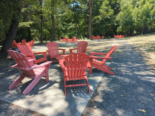 Seating at Truett Hurst Seating at Truett Hurst