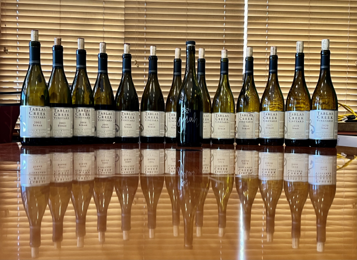 Syrah vertical tasting Jun 2022 Syrah vertical tasting Jun 2022