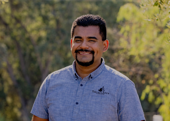 Eddie Garcia at Tablas Creek Eddie Garcia at Tablas Creek