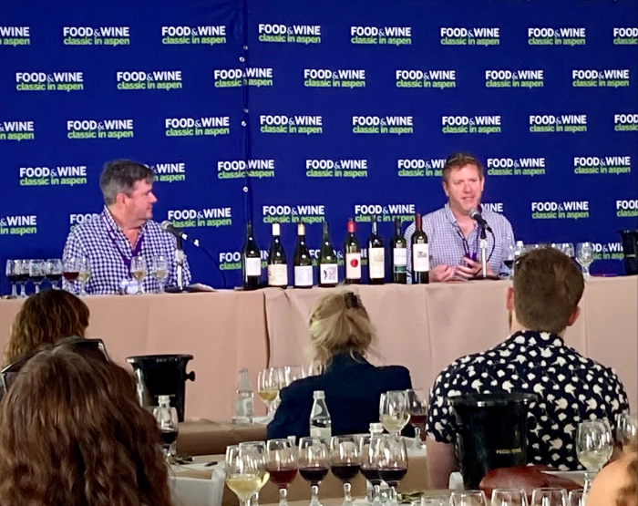 Jason Haas and Ray Isle at Aspen Food & Wine 2021 Jason Haas and Ray Isle at Aspen Food & Wine 2021