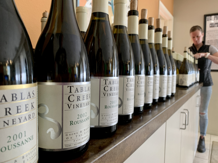 Roussanne Vertical Tasting Roussanne Vertical Tasting