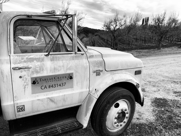 Meghan - Vineyard Truck B&W Meghan - Vineyard Truck B&W