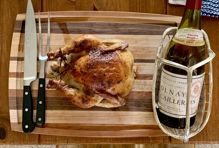 Roast Chicken and Volnay Roast Chicken and Volnay