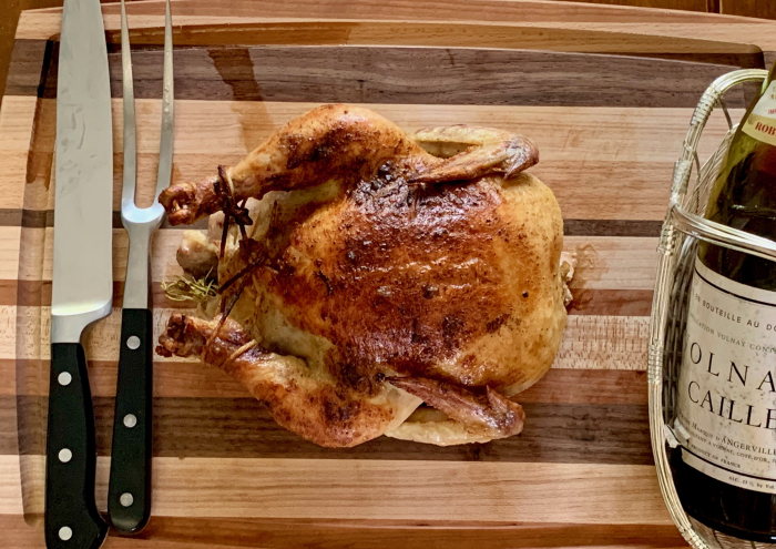 Roast Chicken with Volnay Roast Chicken with Volnay