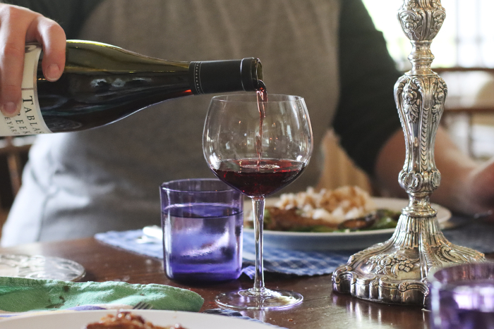 Wine pouring Wine pouring