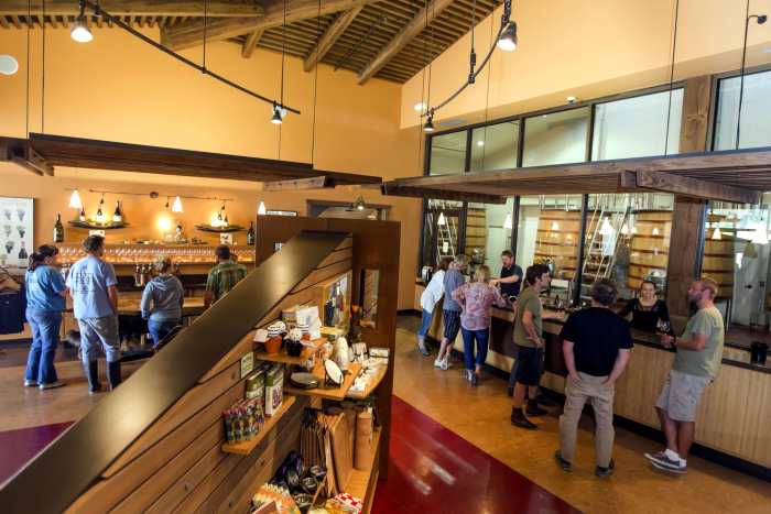 Tasting Room with People Tasting Room with People