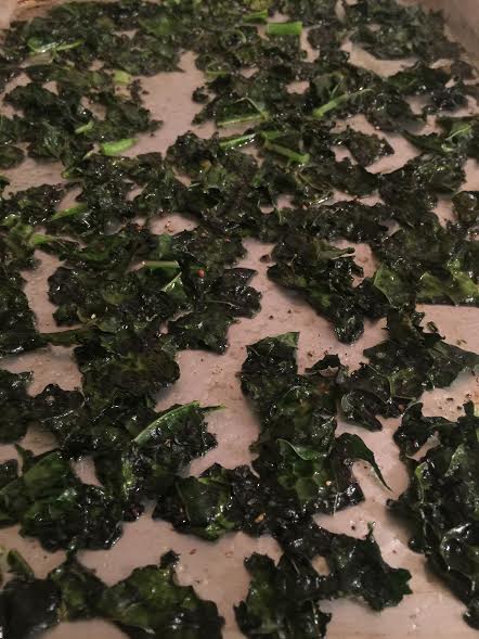 Crispy kale Crispy kale