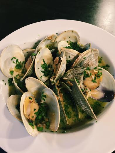 Clams up close