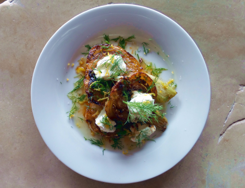 Patelin Rose and Fennel plated Patelin Rose and Fennel plated