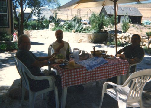 RZH, DH and JPP at lunch RZH, DH and JPP at lunch