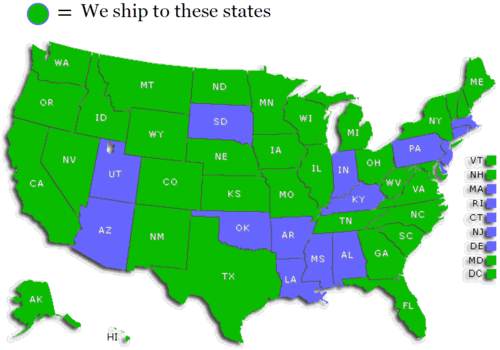 Where We Ship Where We Ship