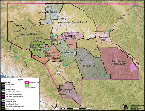 Paso Proposed AVA Map Paso Proposed AVA Map