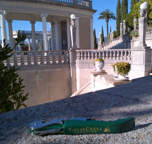 TCV corkscrew at Hearst Castle TCV corkscrew at Hearst Castle