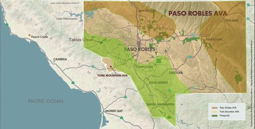 Paso Robles rainfall gradient Paso Robles rainfall gradient