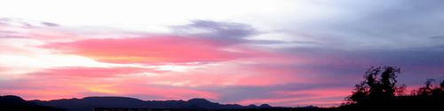 Sunset panorama 2